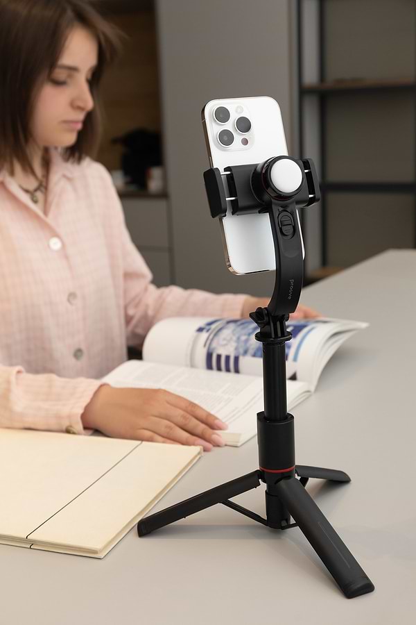 Фото - Трипод для селфі Proove Frame Jet Gimbal Stabilizer black (MPFJ00010001)