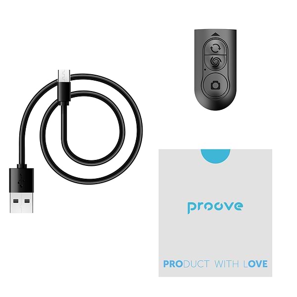 Фото - Трипод для селфі Proove Frame Jet Gimbal Stabilizer black (MPFJ00010001)