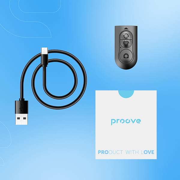 Фото - Трипод для селфі Proove Frame Jet Gimbal Stabilizer black (MPFJ00010001)