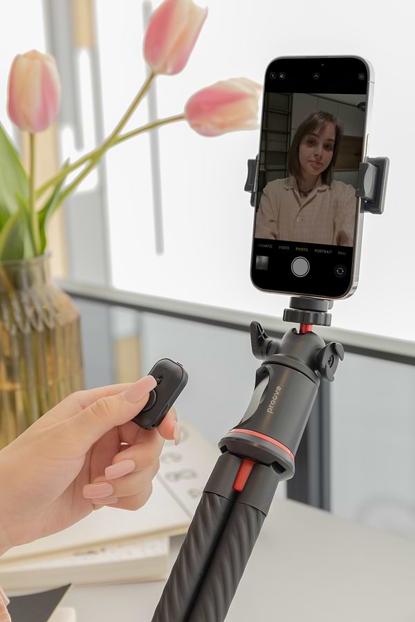 Фото - Трипод для селфі Proove Flexible Portable black