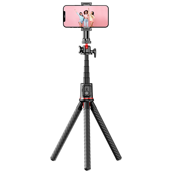 Фото - Трипод для селфі Proove Flexible Portable black