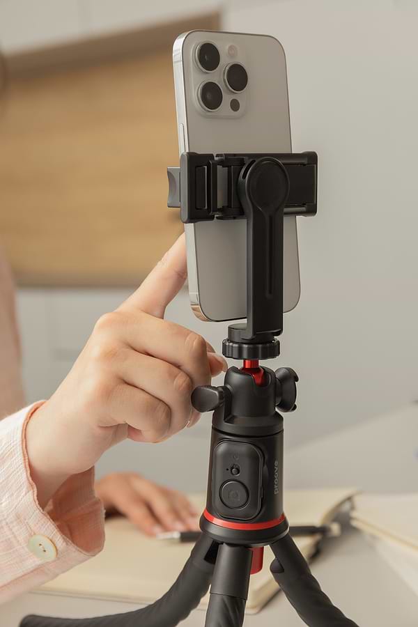 Фото - Трипод для селфі Proove Flexible Portable black