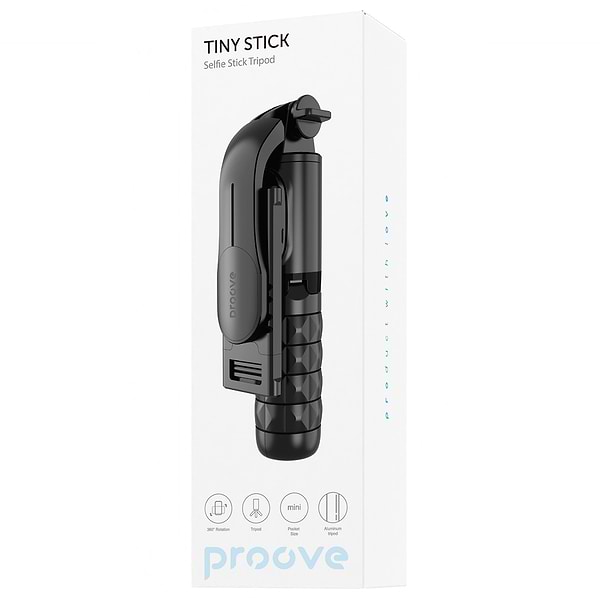 Фото - Трипод для селфи Proove Tiny Stick Selfie Stick Tripod black