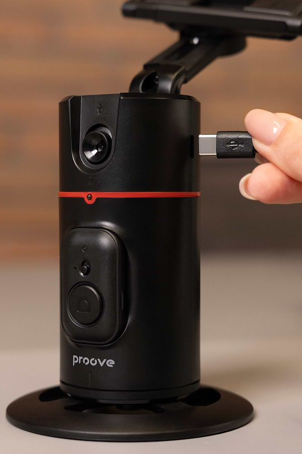 Фото - Монопод для селфі Proove Face Trace Auto Face Tracking Black