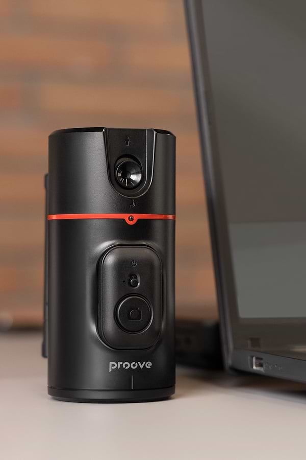 Фото - Монопод для селфі Proove Face Trace Auto Face Tracking Black