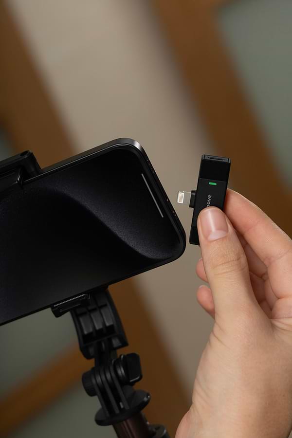 Фото - Мікрофон для смартфона Proove Record Lightning Black