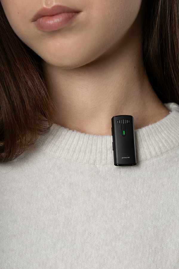 Фото - Мікрофон для смартфона Proove Record Lightning Black