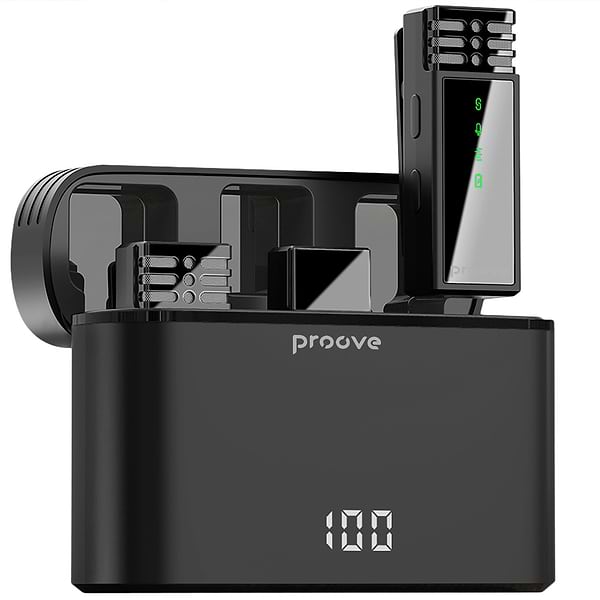 Фото - Мікрофон для смартфона Proove Record Lightning Black