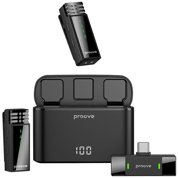 Фото - Микрофон для смартфона Proove Record Type-C Black (PMRC00010202)