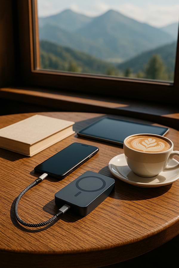 Фото - Батарея мобильная Gelius Nexus Magnetic Wireless Charge 15W GP-PBW110i 10 000mAh (98434)