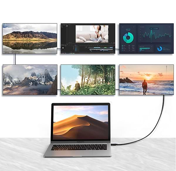 Фото - Кабель синхронизации данных UGREEN US501 USB 4.0 Type-C M-M, 0,8m (30389)