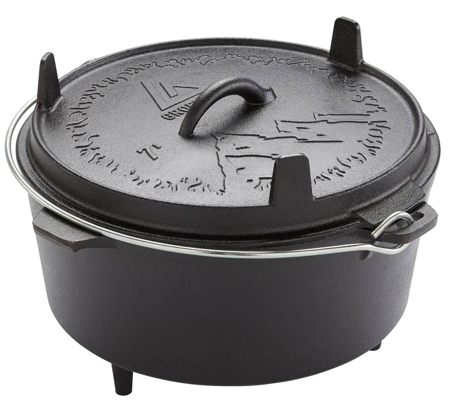 Казан Groenberg Askja Pot 30 см 7 л Black (266017) - Фото 1