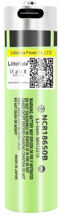 Фото - Аккумулятор тип 18650 LiitoKala Lii-USB-34B