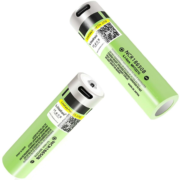 Фото - Аккумулятор тип 18650 LiitoKala Lii-USB-34B