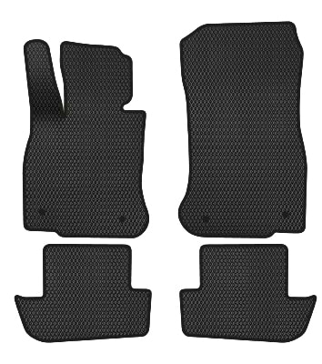 EVA коврики в салон авто EVAtech для 6 Series (F12) RWD BMW 2011-2017 3 поколение Cabrio EU (BM43730P4BW4RBB)