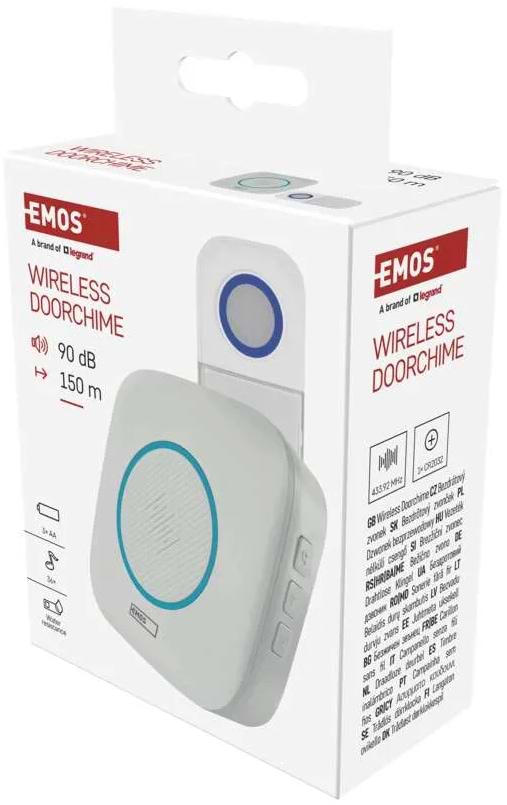 Фото - Беспроводной дверной звонок EMOS P5736 3xAA
