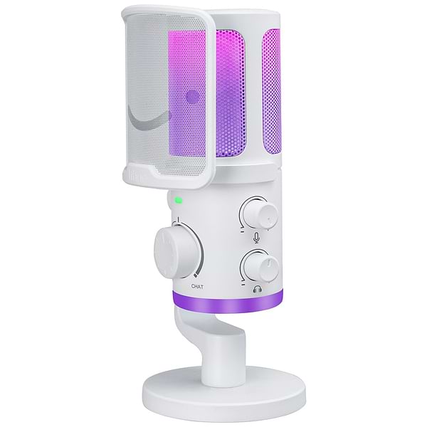 Фото - Микрофон для компьютера проводной Fifine AM6W USB White