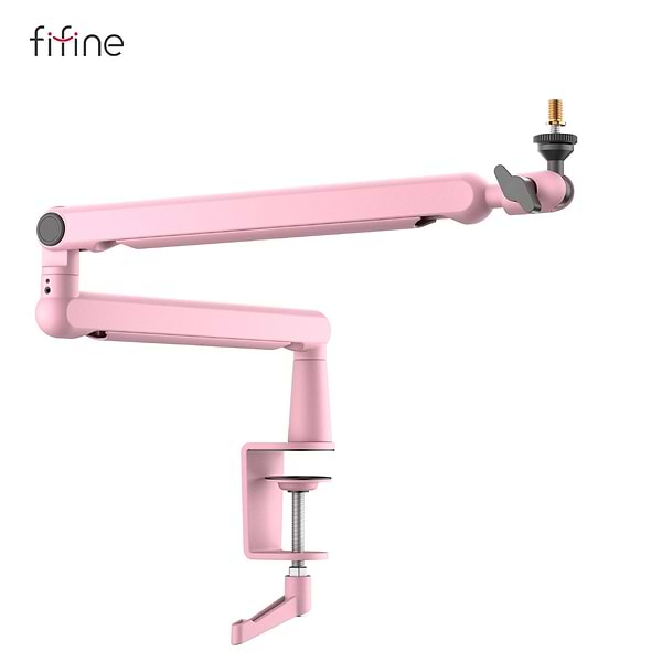 Фото - Стійка-пантограф для мікрофона Fifine BM88P Pink