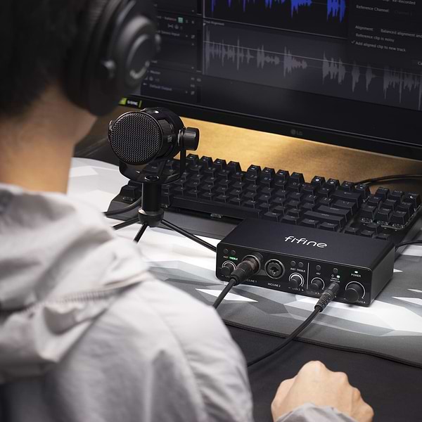 Фото - Микрофон для компьютера проводной Fifine Tank 1 XLR Black