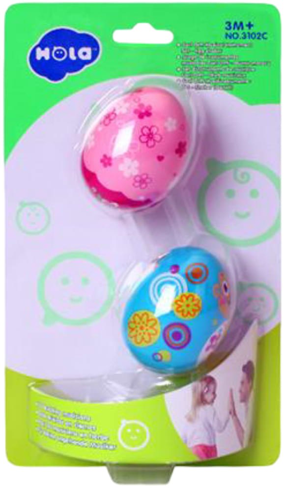 Фото - Брязкальце Hola Toys Яйця в асортименті (3102C)