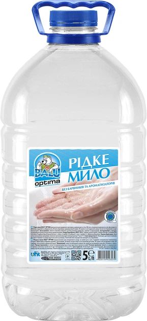 Фото - Жидкое мыло для рук BALU Oптима, 5 л