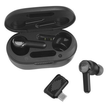 Фото - Навушники вкладиші бездротові TWS JBL Quantum Black (JBLQUANTUMTWSBLK)