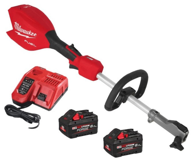 Триммер садовый Milwaukee M18 FOPH2-802 ЗУ 2 акум. (4933492664)