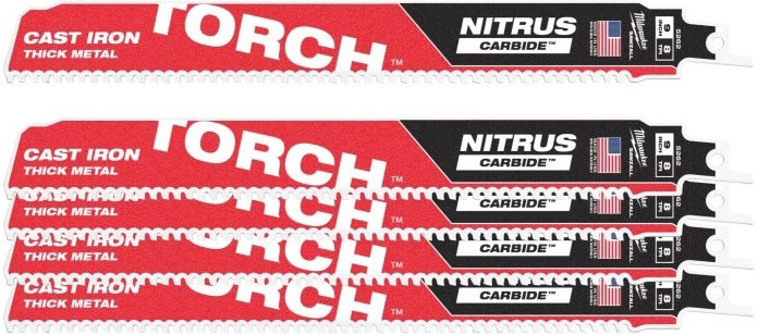 Полотно Milwaukee TORCH CARBIDE NITRUS 230х3.1 мм 5 шт. (48475562)