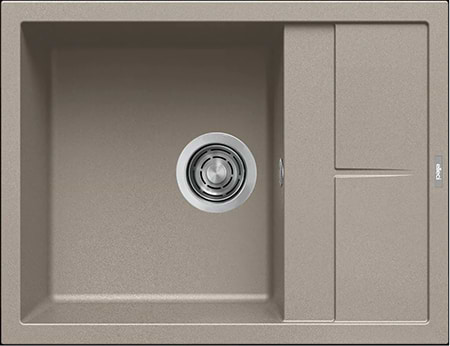 Мойка кухонная Elleci Unico 125 tortora 43