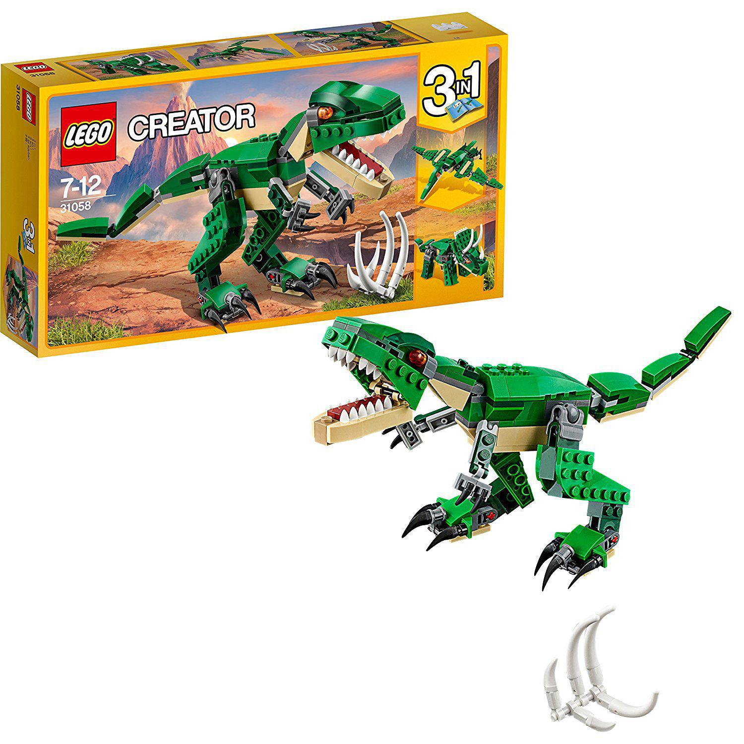 Конструктор LEGO Creator 3 v 1 Могутні динозаври (31058) - Фото 1