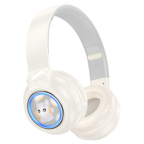 Фото - Наушники накладные беспроводные HOCO W50 Cute fun BT headphones Milky white (6942007619578)