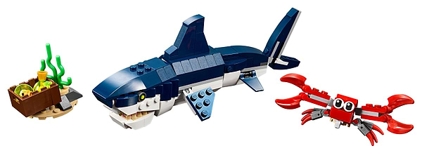 Фото - Конструктор LEGO Creator 3-in-1 Обитатели морских глубин (31088)
