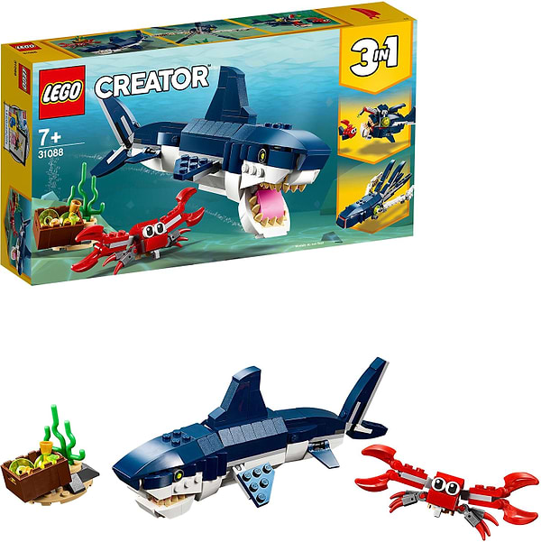 Фото - Конструктор LEGO Creator 3-in-1 Обитатели морских глубин (31088)