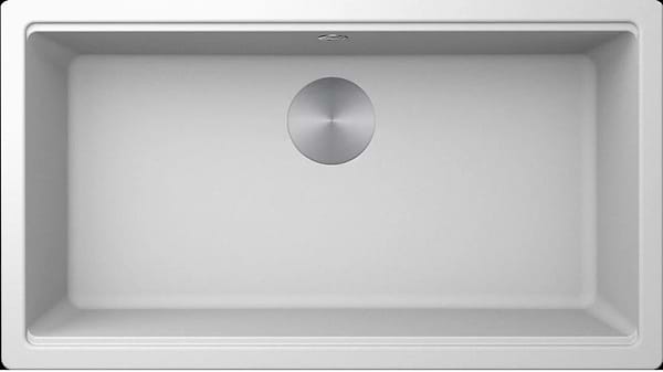 Фото - Мийка кухонна Elleci TIME 130 under top bianco 68