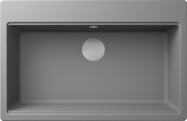 Фото - Мийка кухонна Elleci TIME 130 on top cemento 48 Фото - Мийка кухонна Elleci TIME 130 on top cemento 48