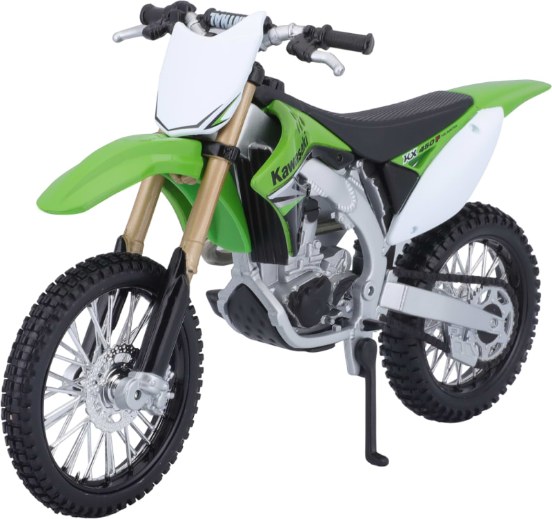 Коллекционный легковой транспорт Maisto Мотоцикл Kawasaki KX 450F, 1:12 (31101-08141)