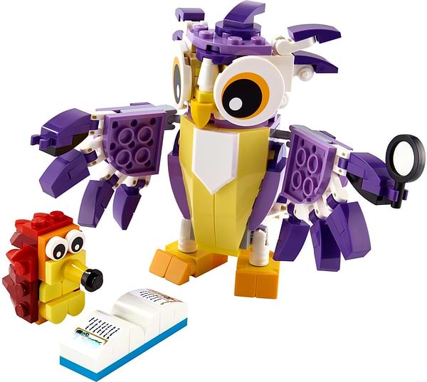 Фото - Конструктор LEGO Creator 3 v 1 Фантастичні лісові істоти (31125)