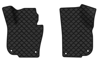 Килимки з екошкіри в салон авто передні EVAtech для Superb (B6) Skoda 2008-2015 2 покоління Combi EU (SK31130AD2AV4BBB)