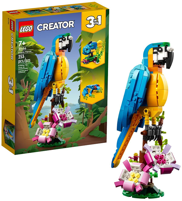 Фото - Конструктор LEGO Creator Экзотический попугай (31136)