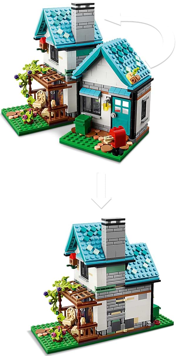Фото - Конструктор LEGO Creator Затишний будинок (31139)