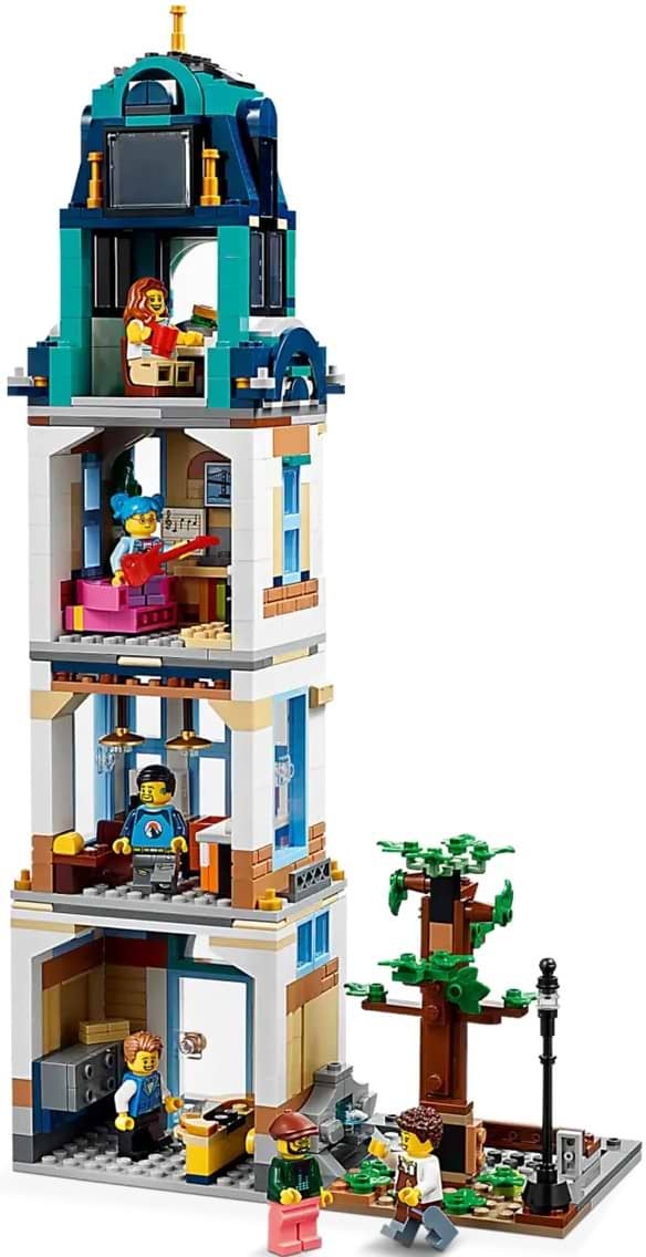 Фото - Конструктор LEGO Creator 3 v 1 Центральна вулиця (31141)