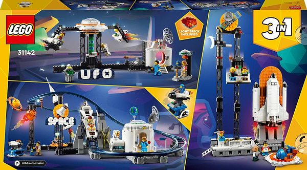 Фото - Конструктор LEGO Creator 3 v 1 Космічні гірки (31142)