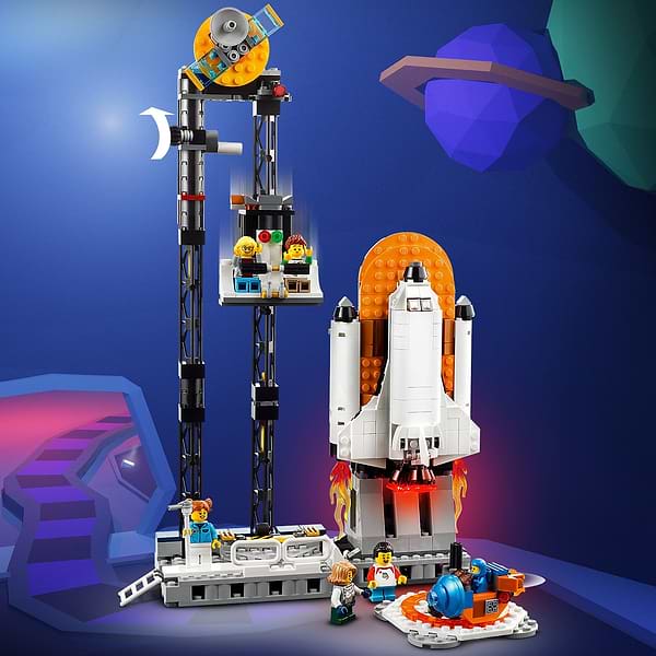 Фото - Конструктор LEGO Creator 3 v 1 Космічні гірки (31142)