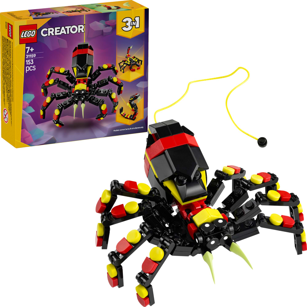 Конструктор LEGO Creator Дикие животные: Удивительный паук (31159) - Фото 1