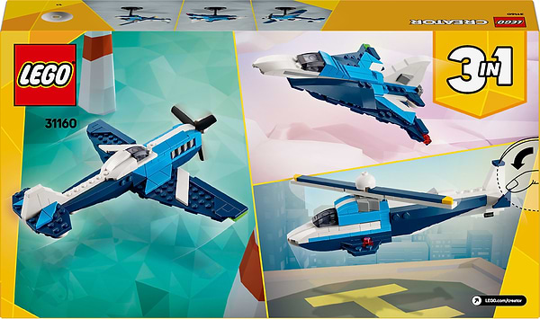 Фото - Конструктор LEGO Creator Авіація: спортивний літак (31160)