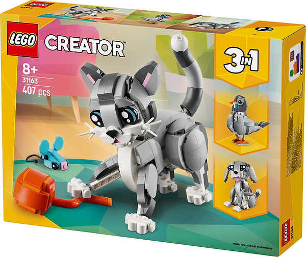Фото - Конструктор LEGO Creator Игривый кот (31163)