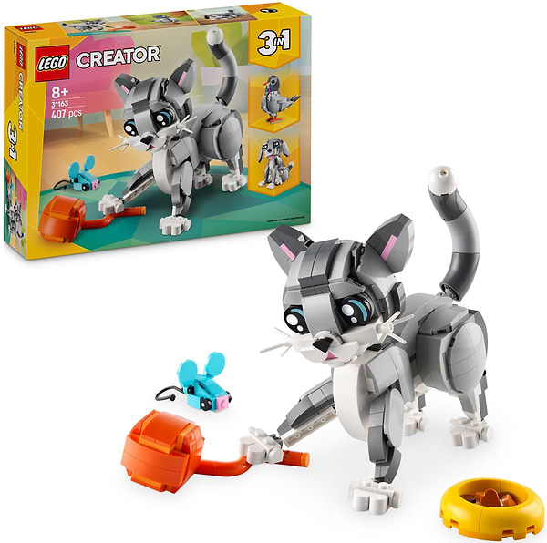 Фото - Конструктор LEGO Creator Игривый кот (31163)
