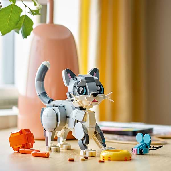 Фото - Конструктор LEGO Creator Игривый кот (31163)