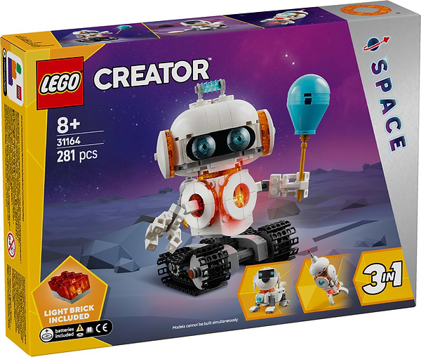 Фото - Конструктор LEGO Creator Космічний робот (31164)
