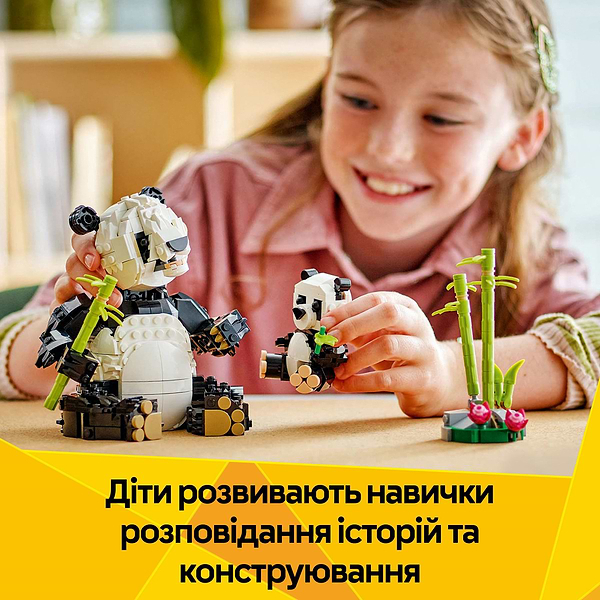 Фото - Конструктор LEGO Creator Дикие животные: пандовые (31165)